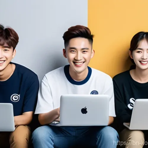 Home 17 콩순이 팬 클럽 가입 방법 - A vibrant and diverse group of Kangsuni fans, including teenagers and young adults, are actively eng...